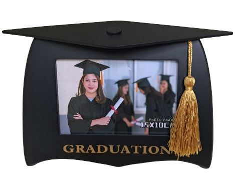 Cap 3D Graduation Photo Frame