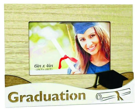 Wooden Graduation Photo Frame